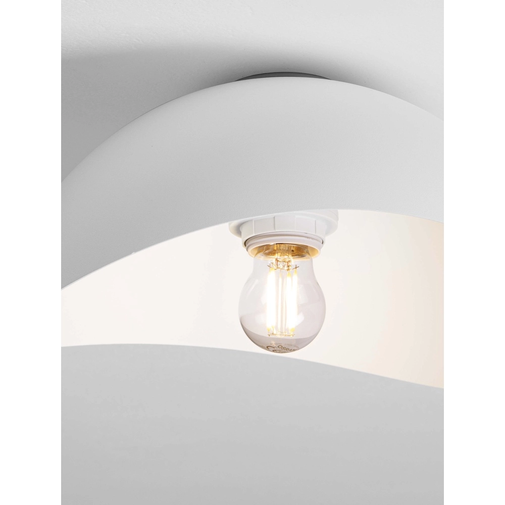 Ceiling lamp Opsi white Ø 30cm Lyora 5212017458063