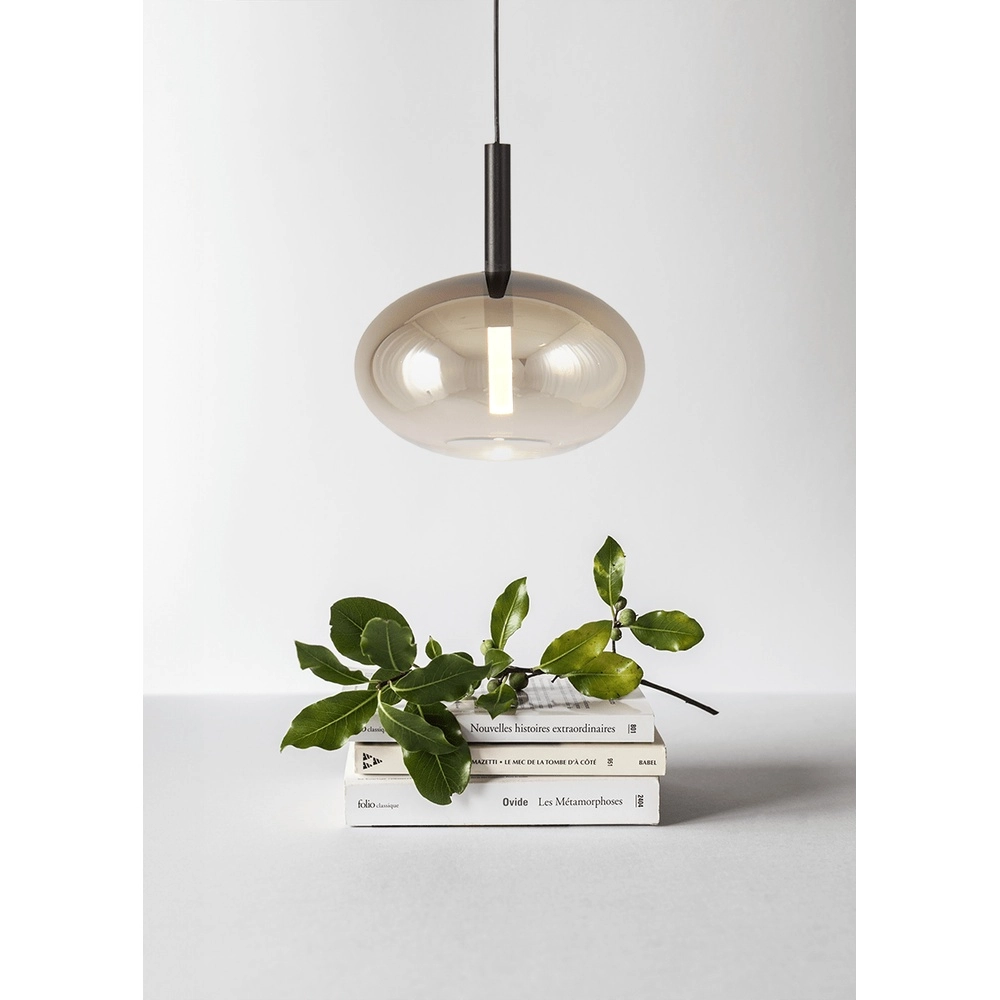 Pendant lamp Ø 24cm Lido Onion with gold-fading glass Masterlight 8718121324753