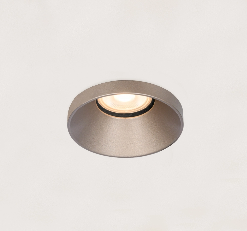 Round recessed spotlight Malmo champagne Artdelight 8720701103504