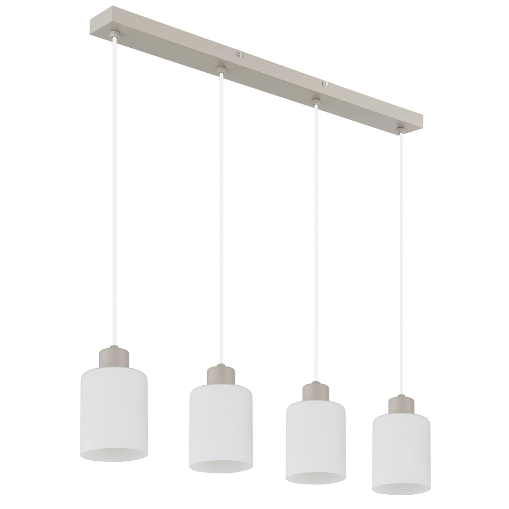 4-light pendant lamp Trent sand brown Globo 9007371575978