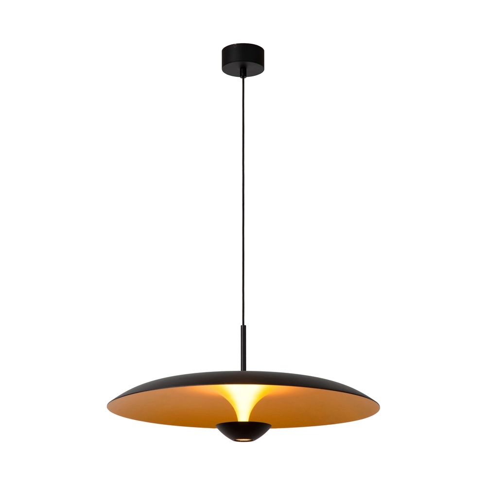Design pendant lamp Kenneth black Ø 60cm