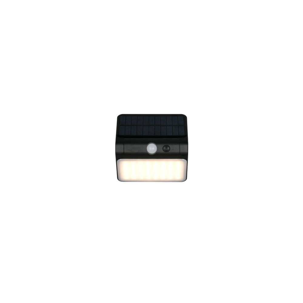 Solar wall lamp Olinda black Trio 4017807647945