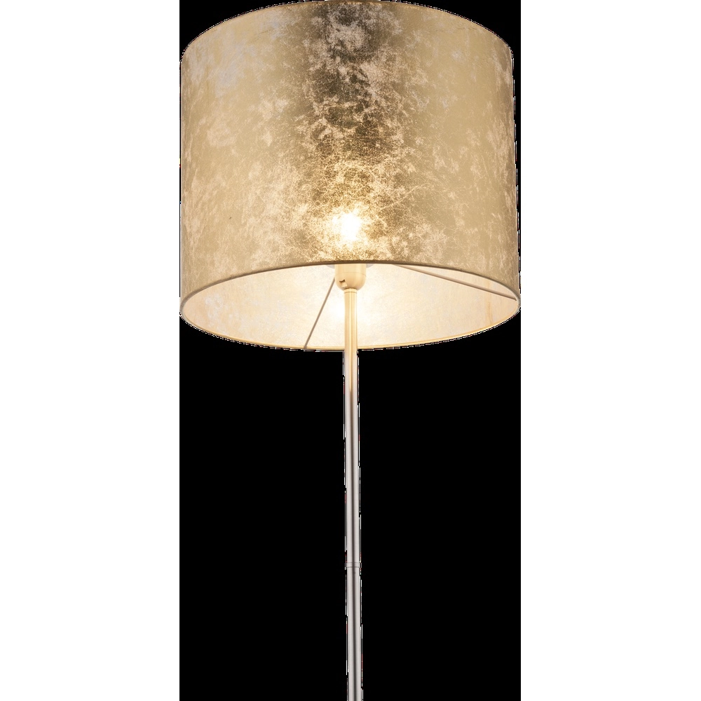 Floor lamp Amy nickel with gold cap Globo 9007371312481