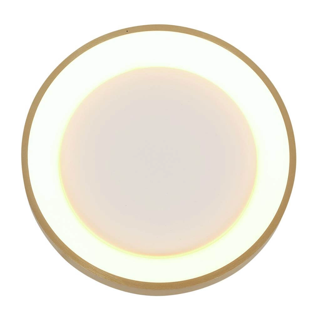 Ceiling lamp Ringlede design gold Ø 38cm Steinhauer 8712746171945