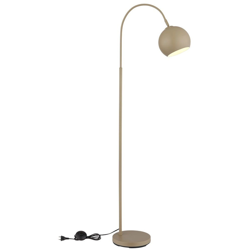 Modern floor lamp Benno sand brown Globo 9007371507566