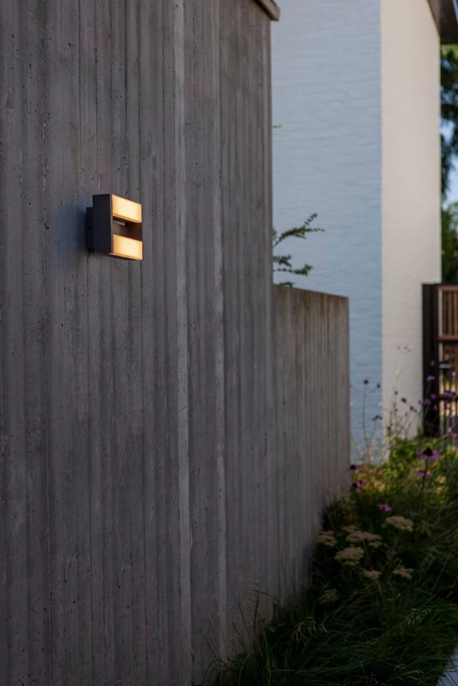 Design wall lamp Conroy anthracite Lutec 6939412013718
