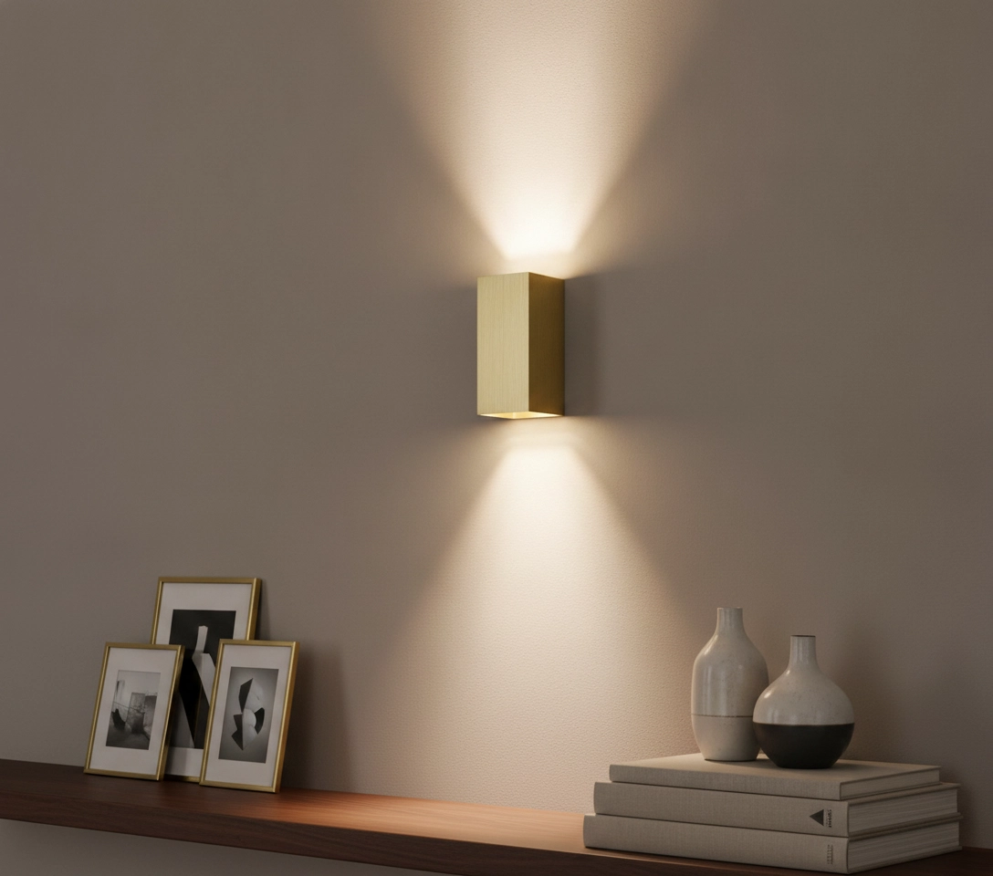 Square up & down lighter Dante2 gold