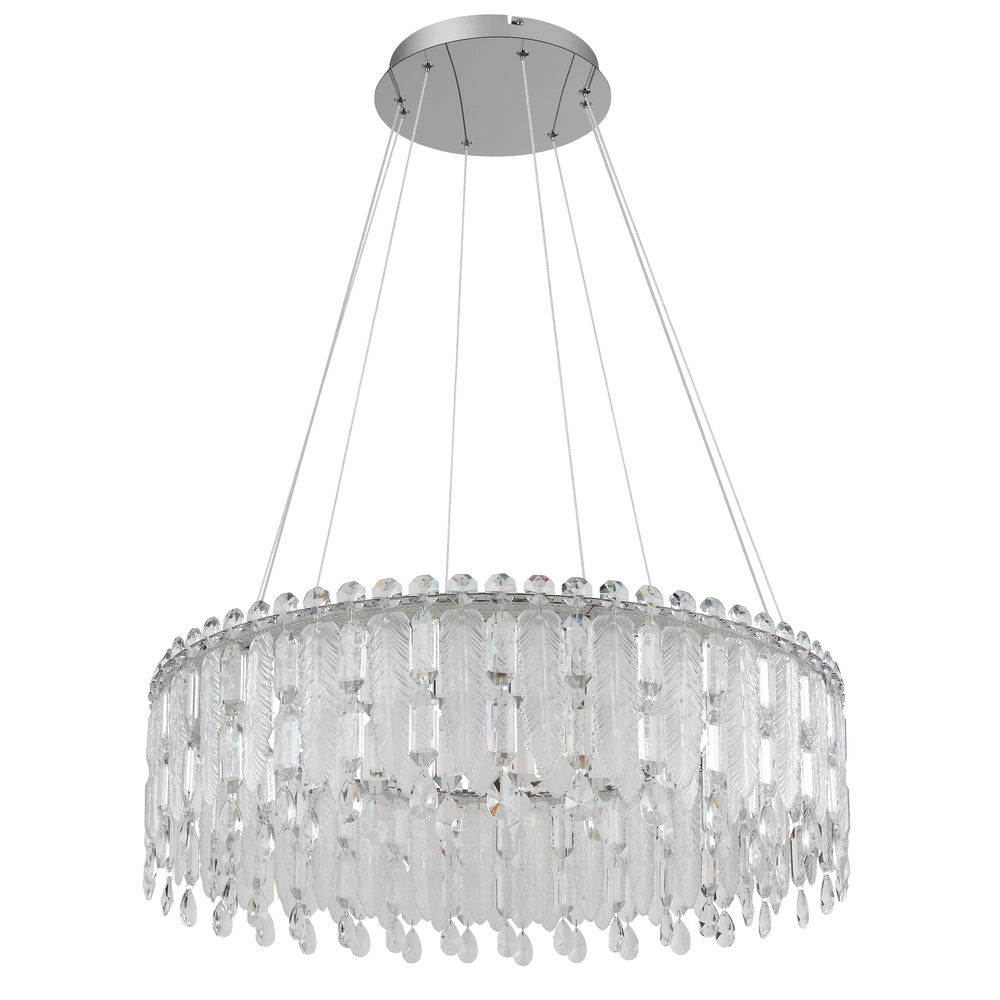 Pendant lamp Klunka chrome Ø 79.5cm Globo 9007371450107