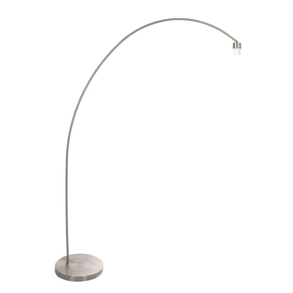 Arc lamp Solva metal with smoke glass Steinhauer 8712746174946