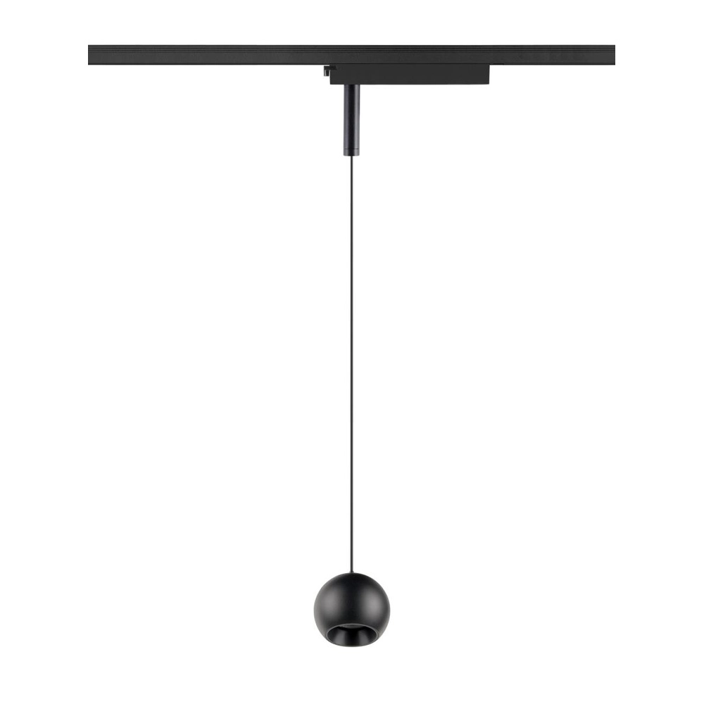 Pendant light for rail Light Eye 2.0 1-phase black 3000K SLV 4024163315708