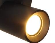 Black surface mounted spot Megano 2 lights Artdelight 8719831735594