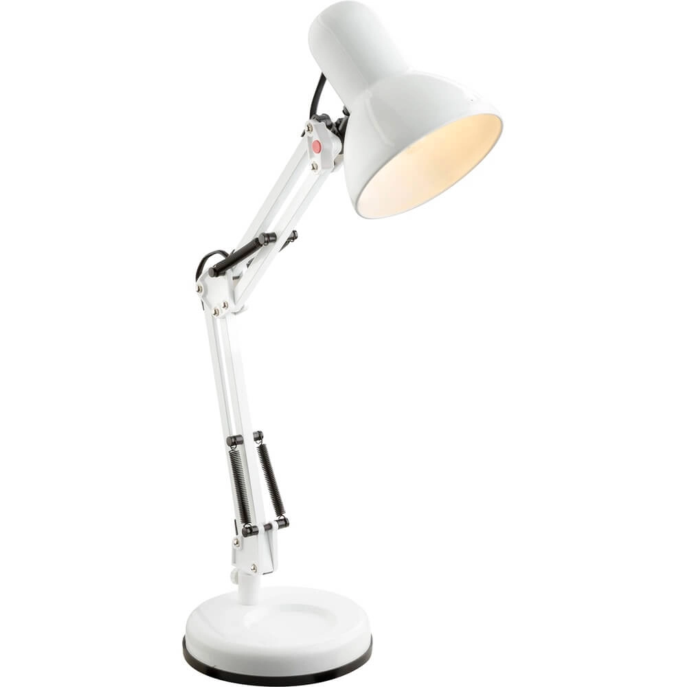 Nostalgic desk lamp Famous white