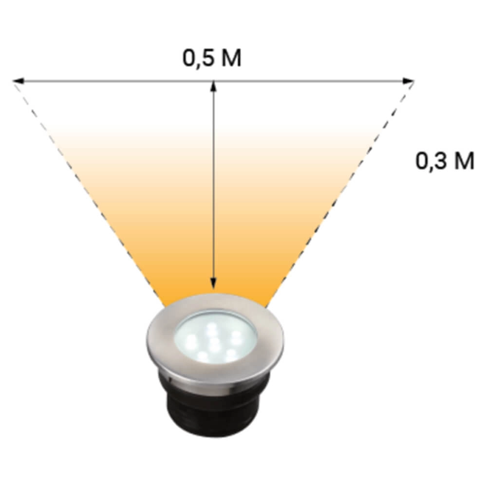 LED recessed spot Brevus 12V GardenLights 5907658372105
