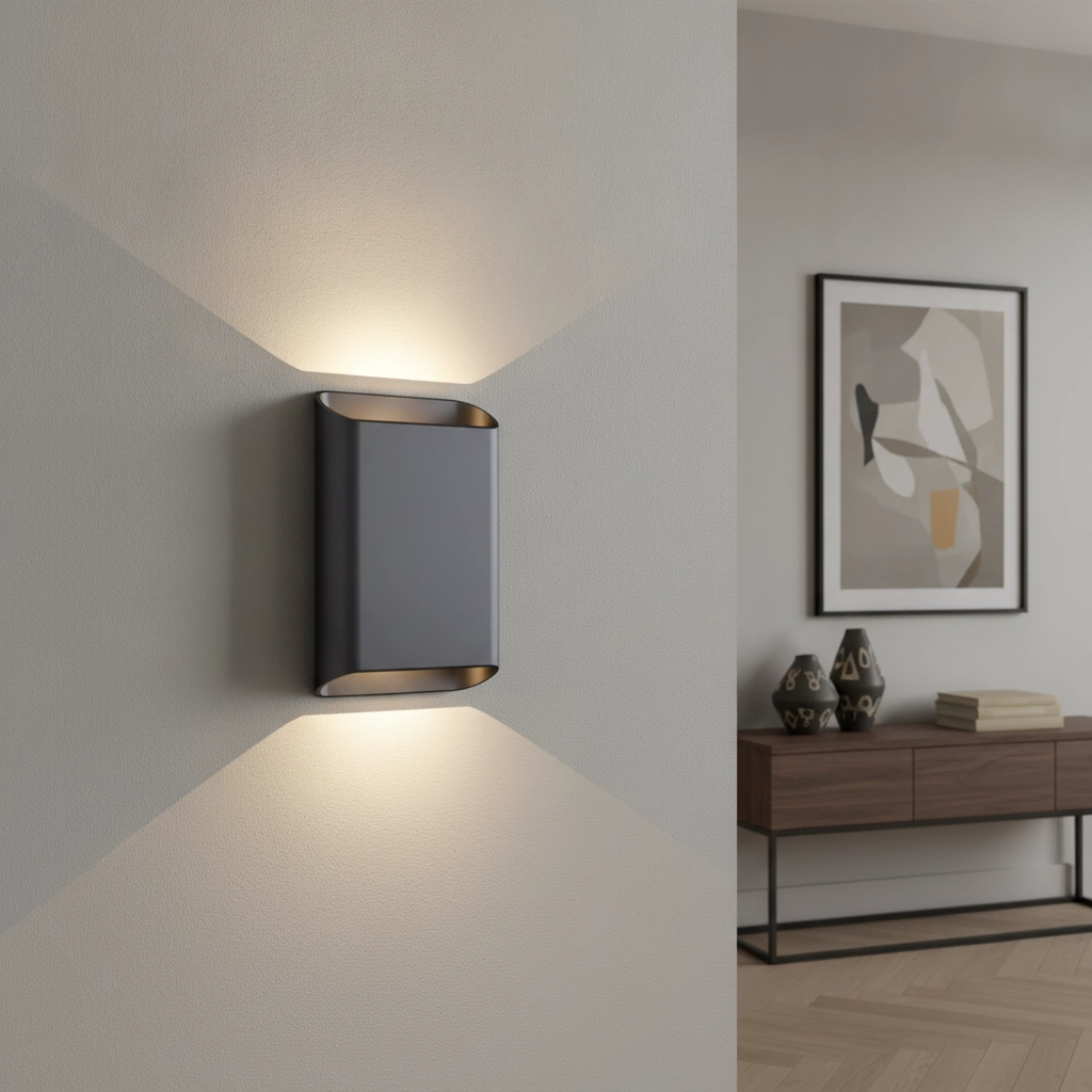 Wall lamp Diaz L Black