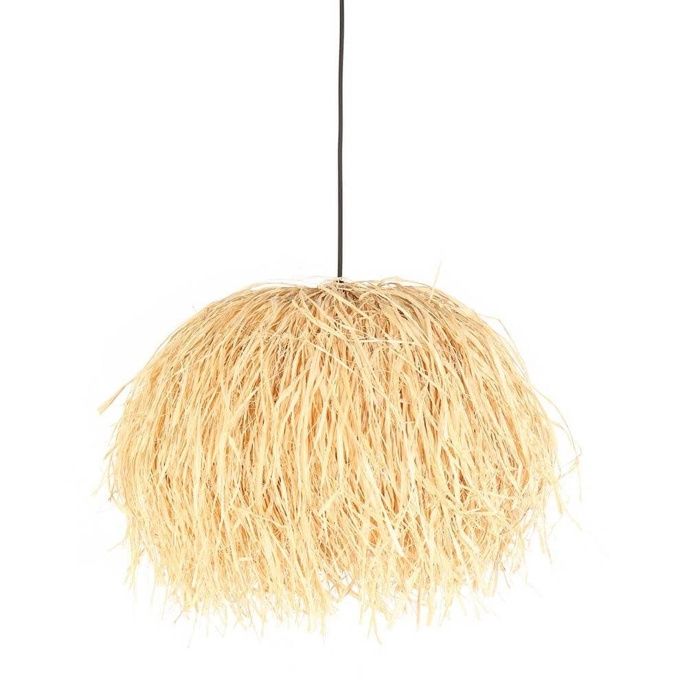 Pendant lamp Grass straw-coloured
