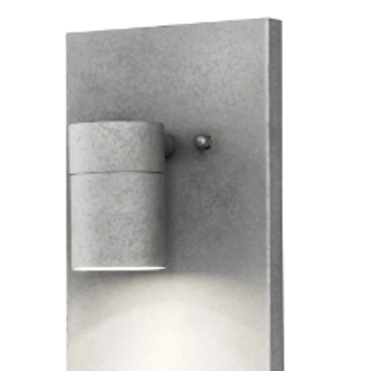 Wall spotlight Modena Adress zinc grey with house number KonstSmide 7318307655322