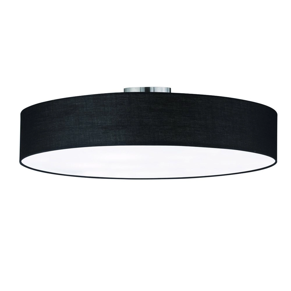 Ceiling light Hotel 65cm black