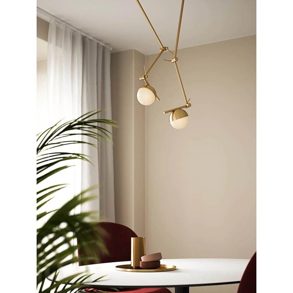 Wall lamp design Contina brass Nordlux 5704924001734