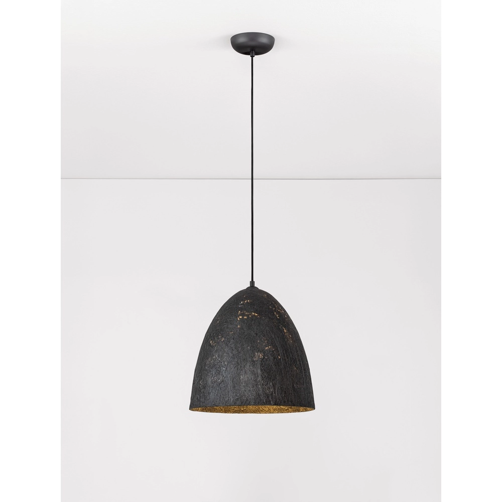 Pendant lamp Solis black Ø 36cm Lyora 5212017477828
