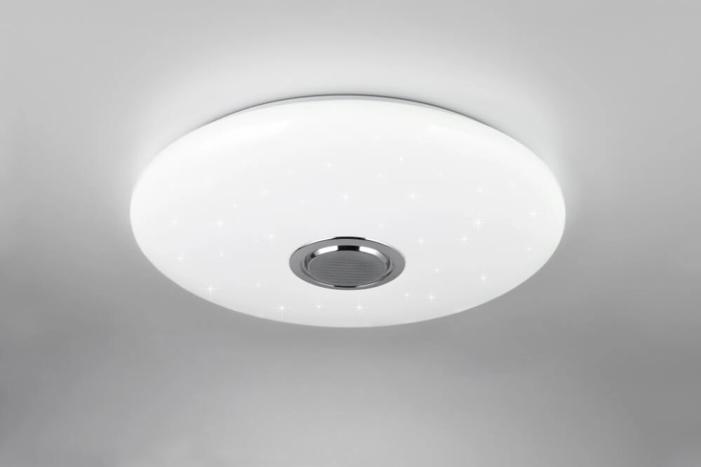 Ceiling lamp Musica Ø 60cm with star effect Trio 4017807619560
