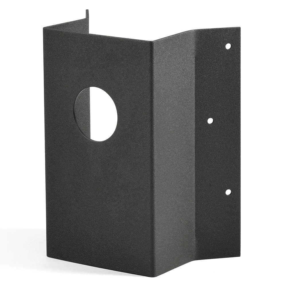 Mounting corner bracket Wall Corner Straight black