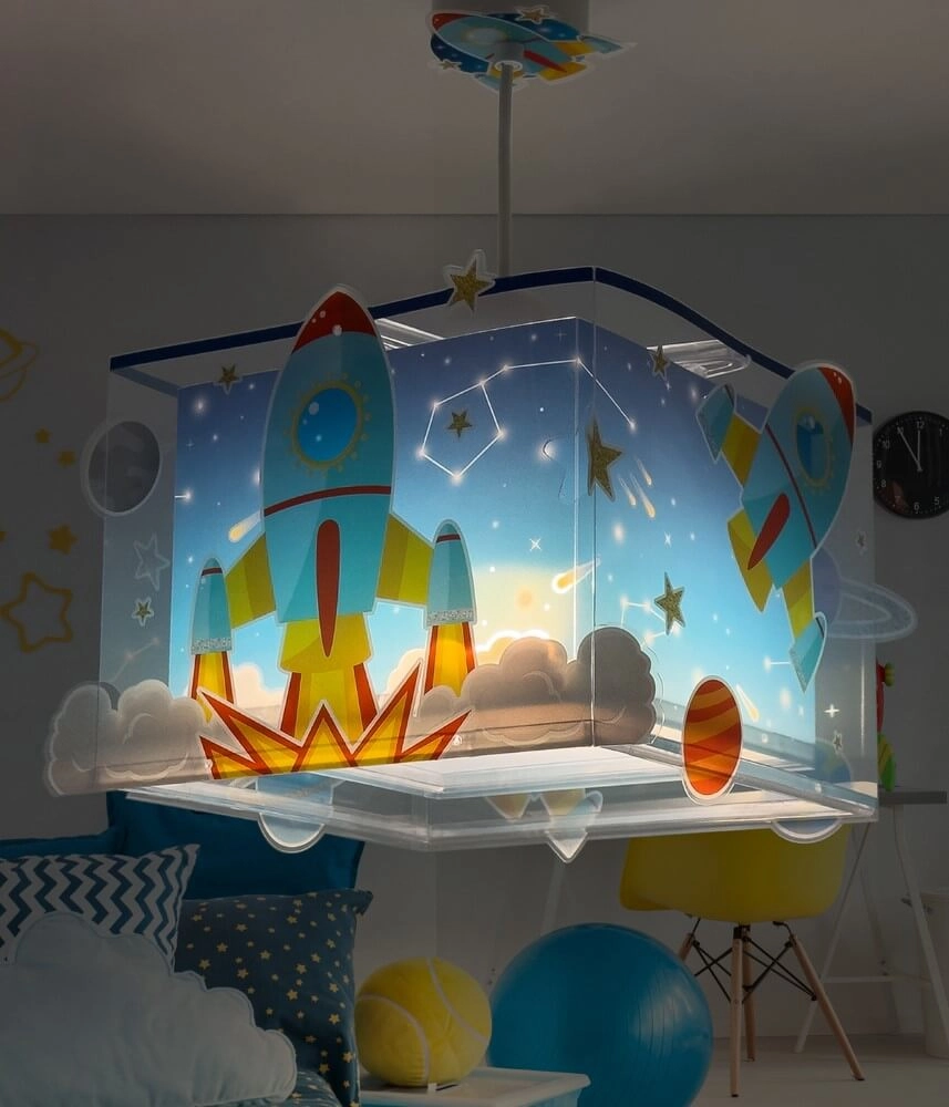 Pendant light Rocket blue with white Dalber 8420406002897