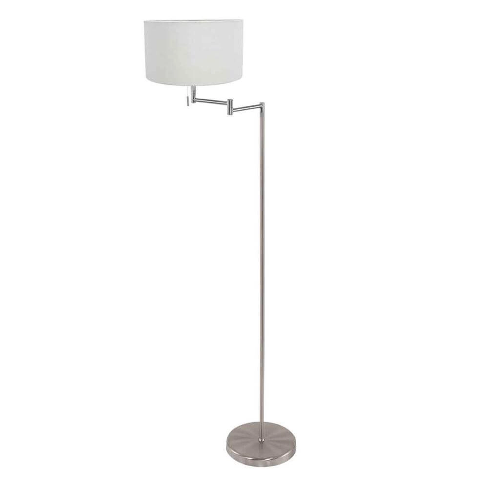 Floor lamp Bella Metal with white shade Steinhauer 8712746174526