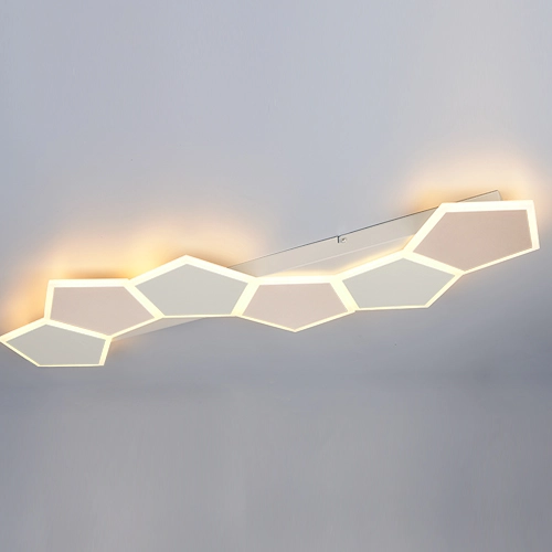 Unique ceiling lamp Zaya M mocha brown