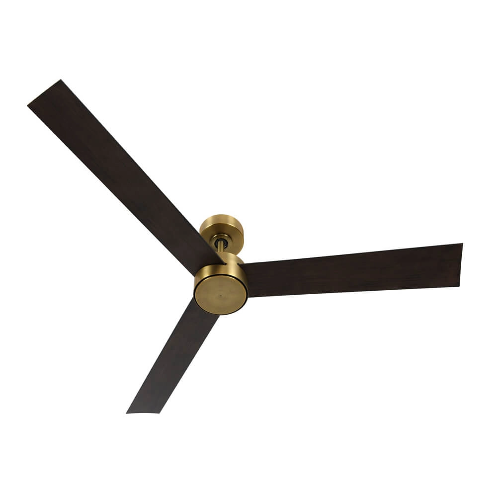 Ceiling fan Climate IV brass with wood Ø132cm Beacon 9333509192787