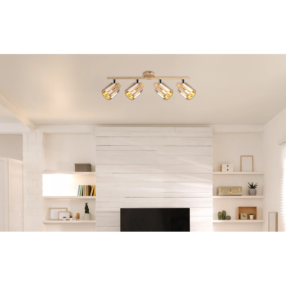 Ceiling lamp Run 4-light Globo 9007371507986