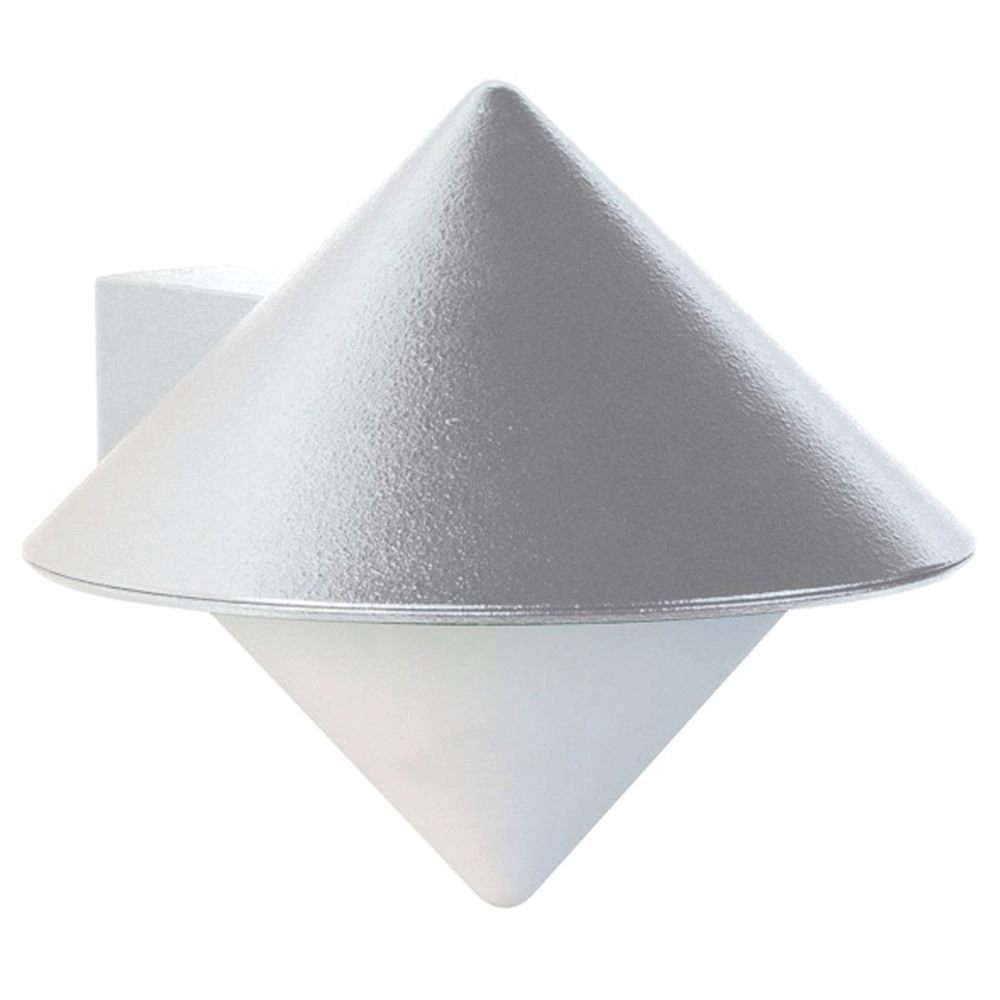 Outdoor light Triangle Silver gray