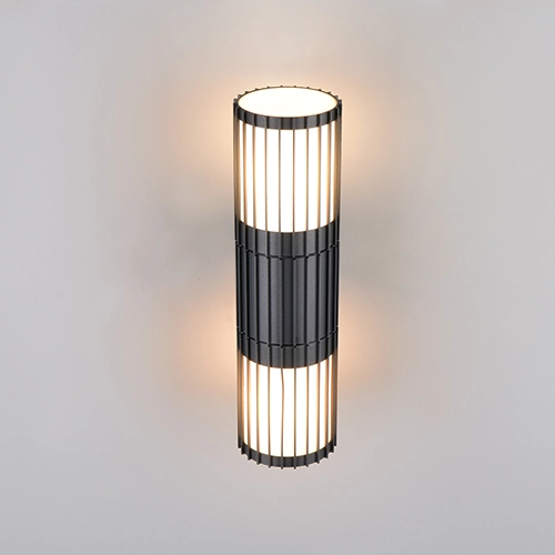 Wall lamp Volga 2-light anthracite Trio 4017807686982