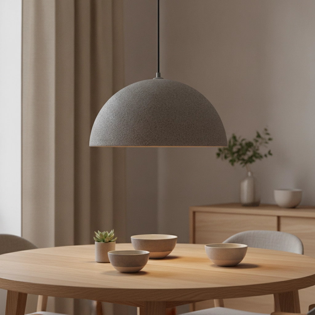 Pendant lamp Starla grey Ø 50cm