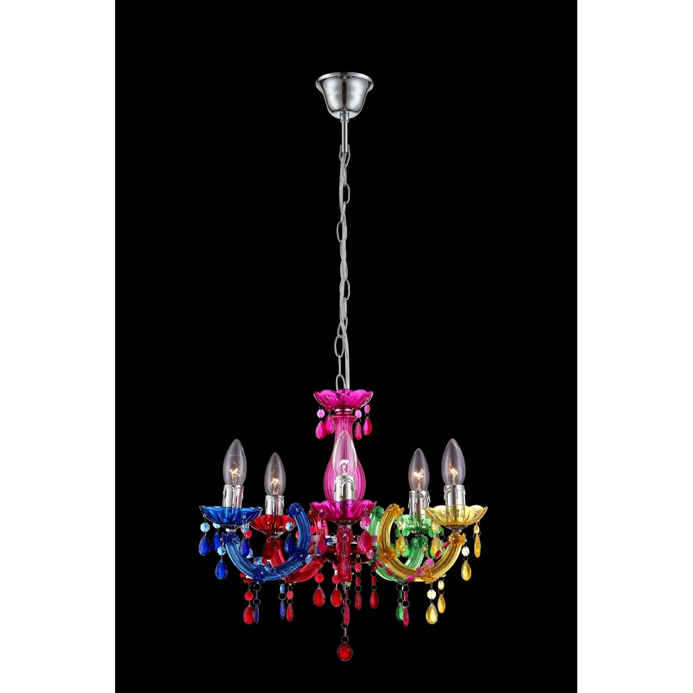 Chandelier Cuimbra Ii Colored