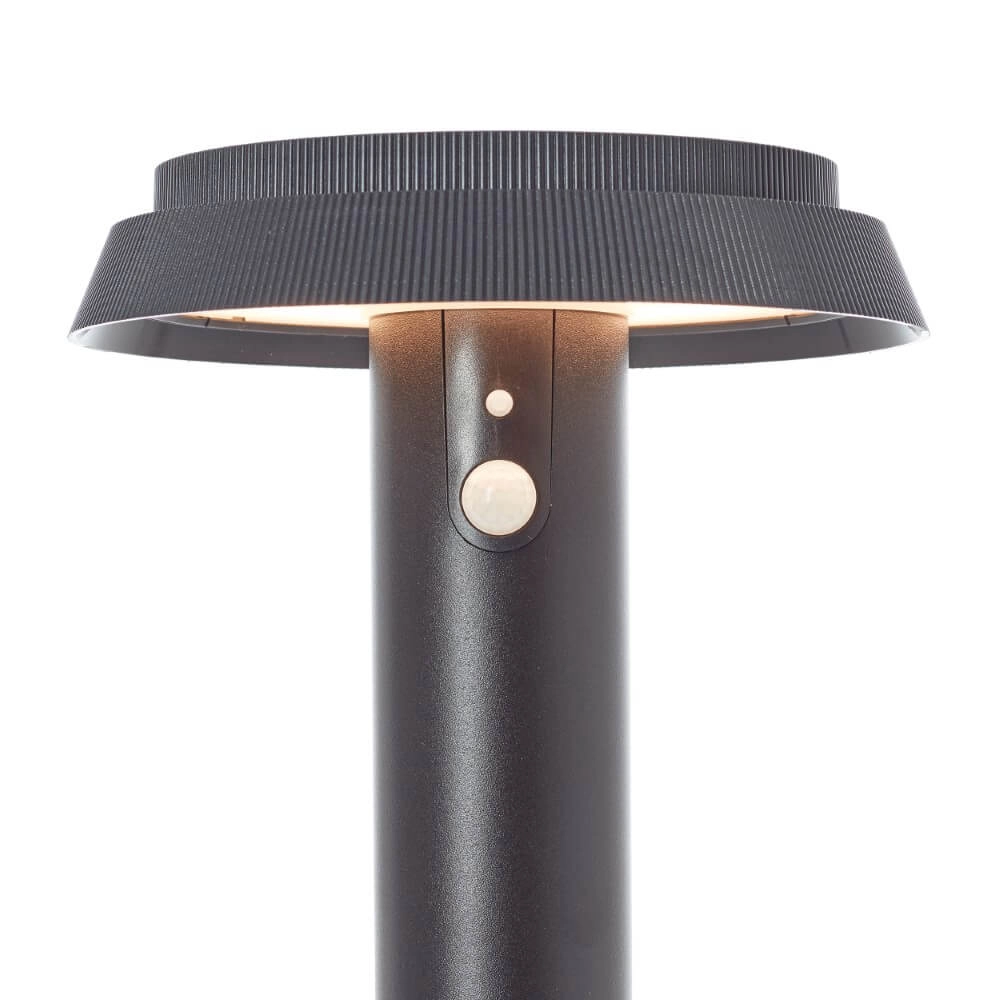 Floor lamp Alvero Black with sensor Brilliant 4004353437847