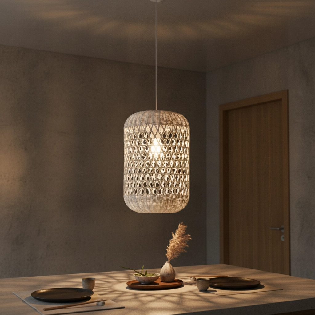 Pendant lamp Aurora Ø 24.5cm white