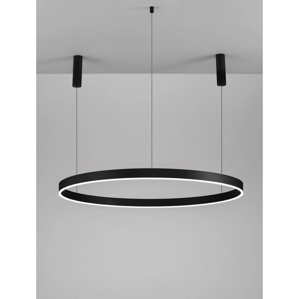 Pendant lamp Motif black Ø 120cm 3000K