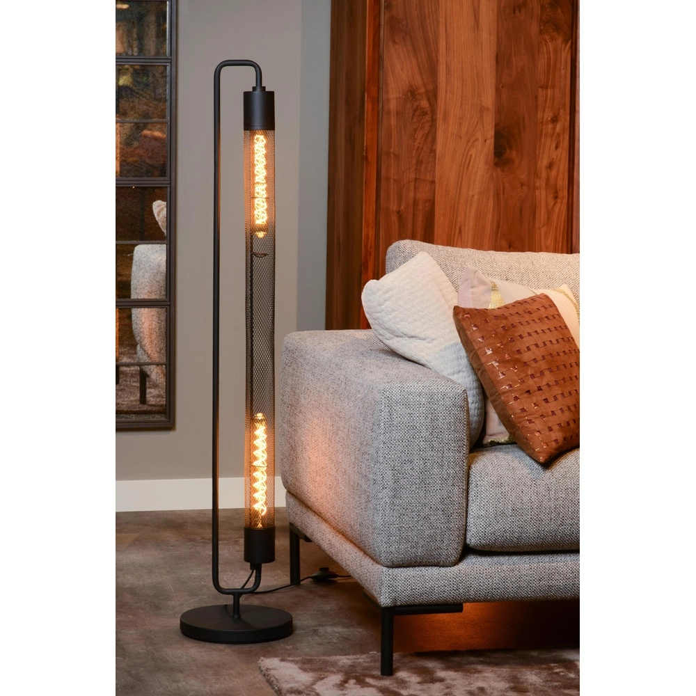 Design floor lamp Calixt Black Lucide 5411212051493