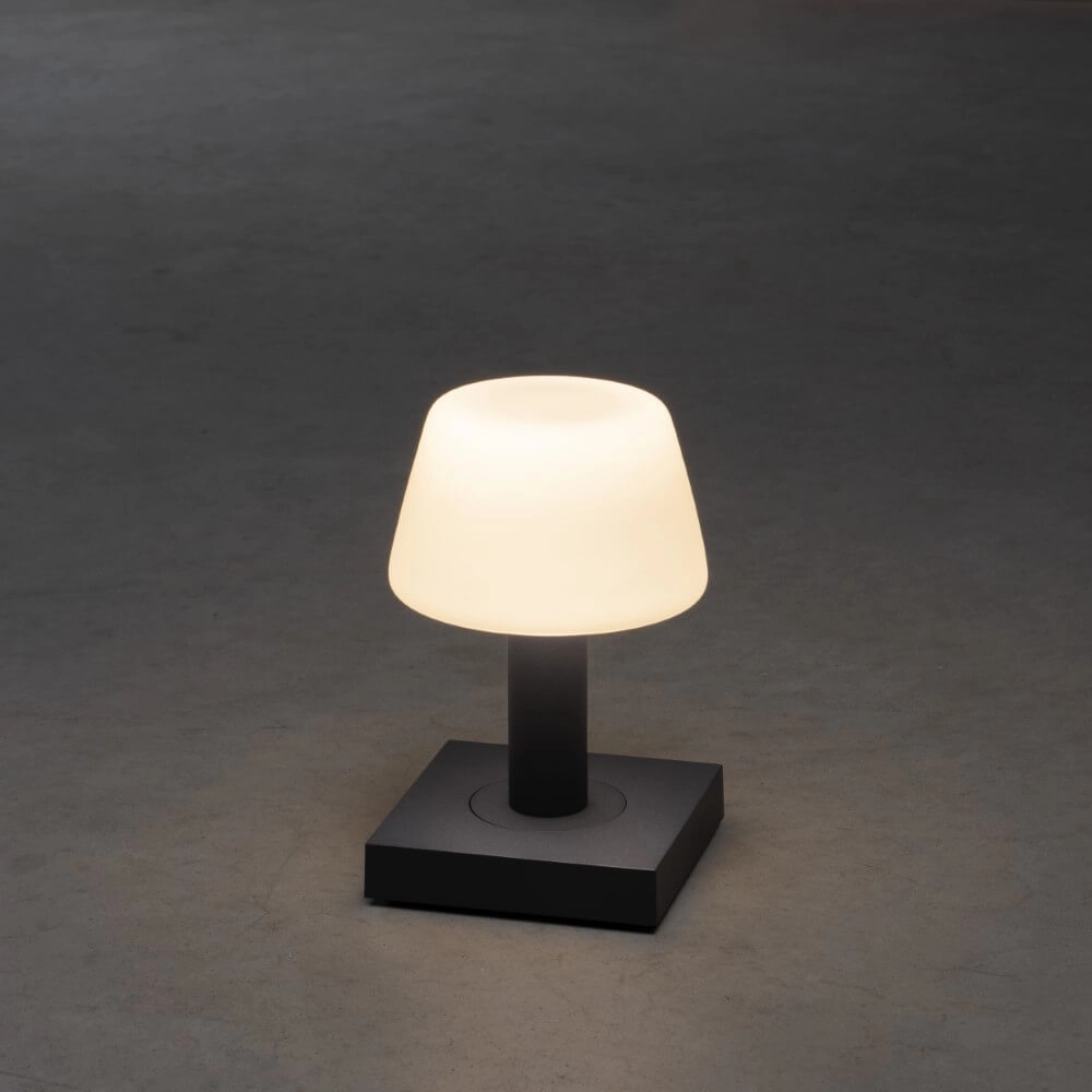 Rechargeable table lamp Monaco anthracite KonstSmide 7318308253725