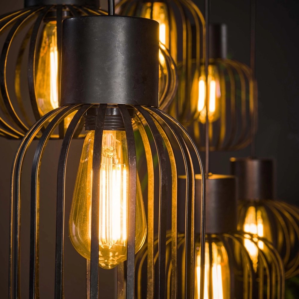 5L Wire Pendant Light Mix E27 - black Lyora 8716803512146