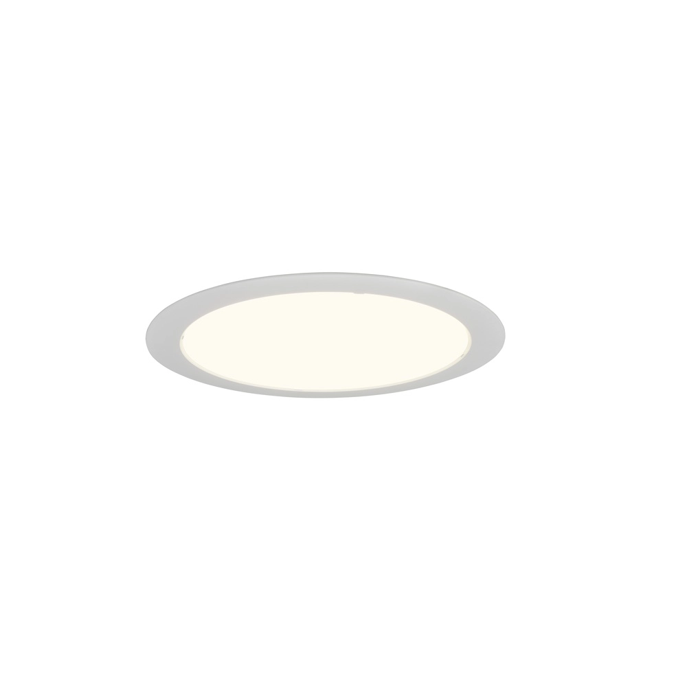 Recessed spotlight Ural white Ø 29,4cm