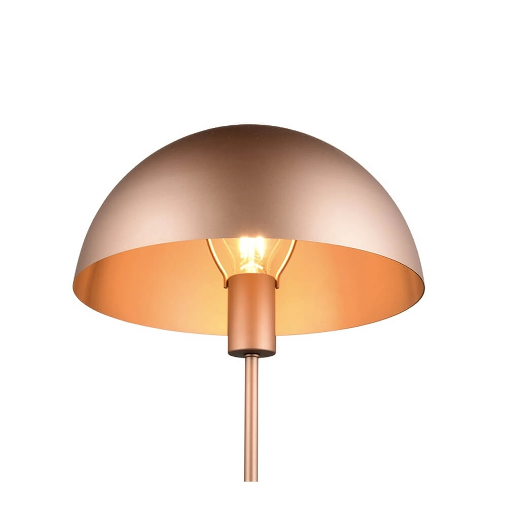 Design table lamp Nola coffee brown Ø 30cm Trio 4017807633948