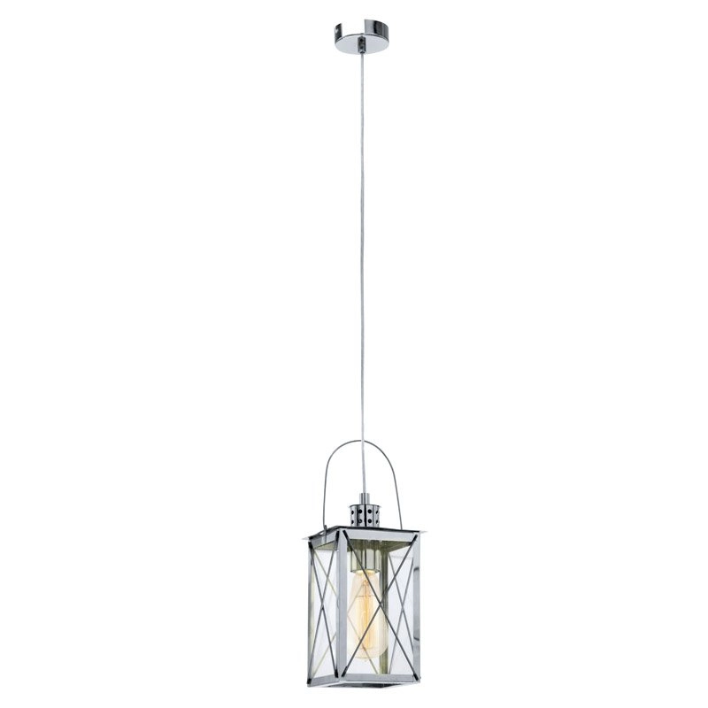 Pendant lamp Vintage Square chrome Eglo 9002759492120