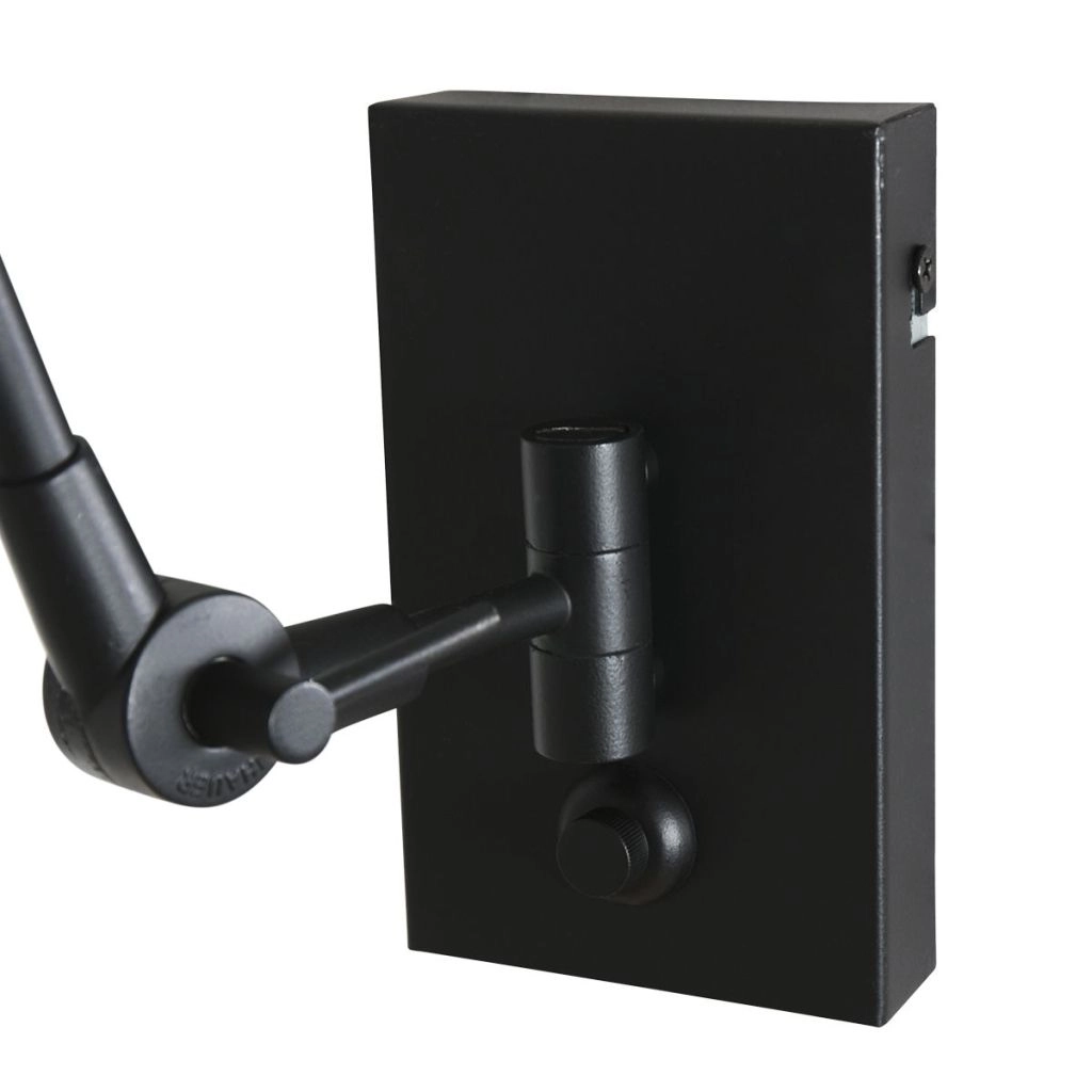 Black wall lamp Prestige Chic with cork cap Ø30cm Steinhauer 8712746180688