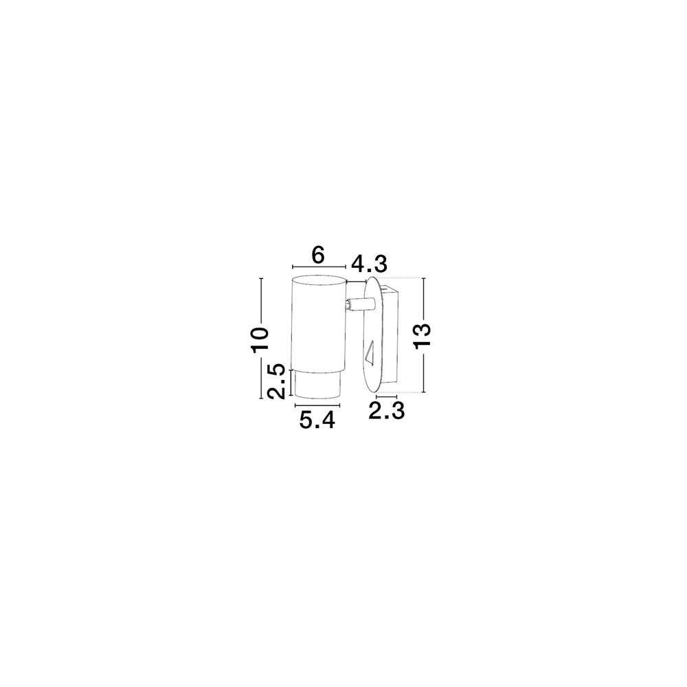 Bedside lamp Nime white Lyora 5212017476395