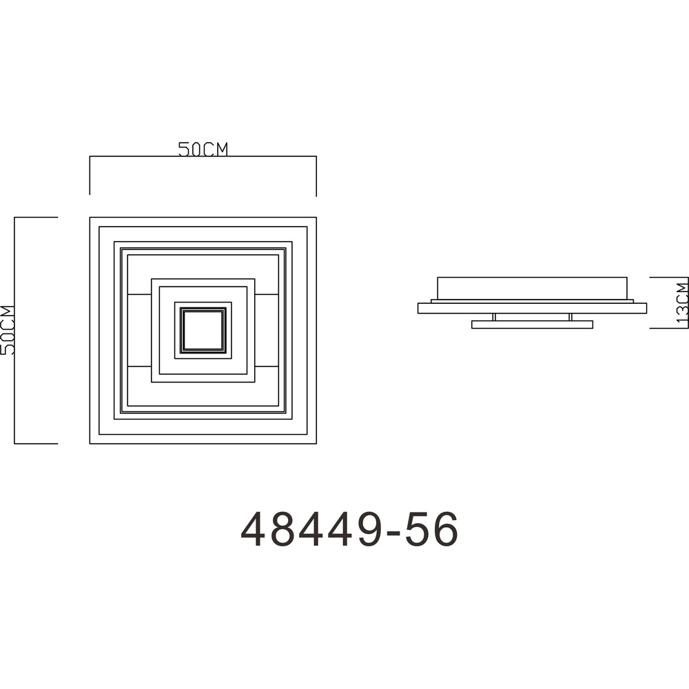 Design ceiling lamp Jack white with black Globo 9007371419630