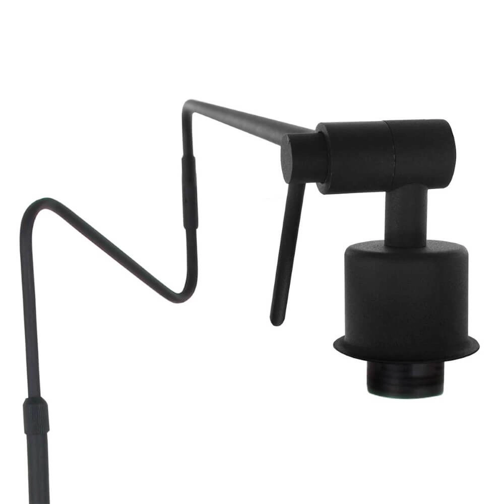 Standing reading lamp Linstrom with gold hood Steinhauer 8712746172317