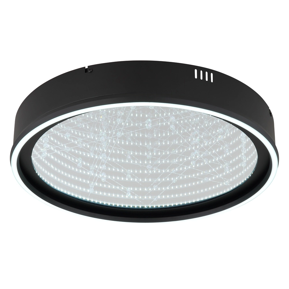 Black ceiling lamp Mirrora Ø 51.5cm Globo 9007371575848