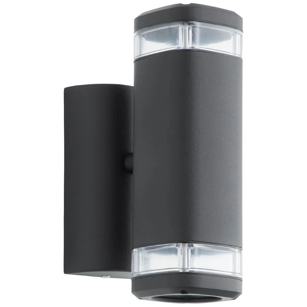Wall lamp Jandy 2-light black Brilliant 4004353346972