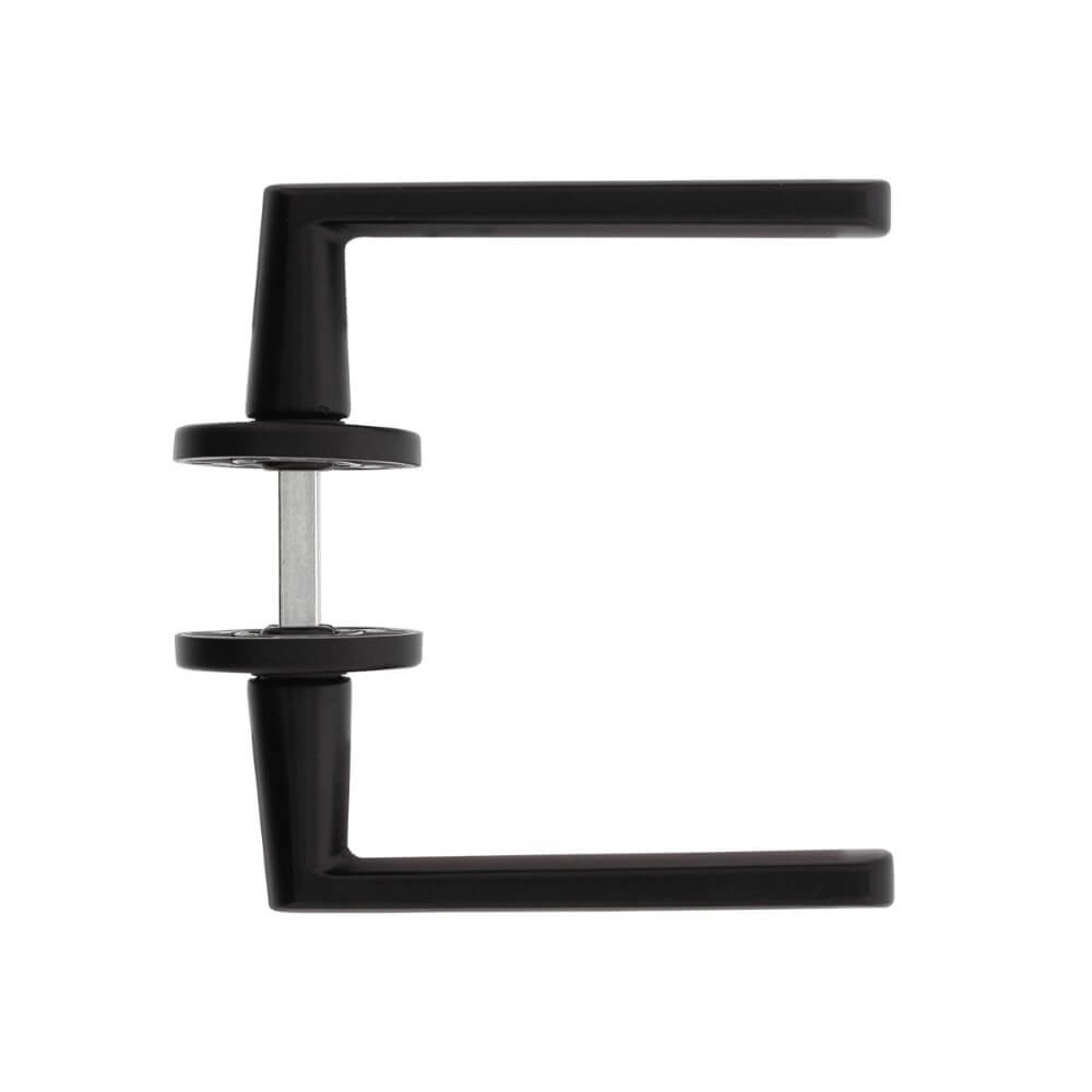 Modern door handle Sora black Intersteel 8714186550878